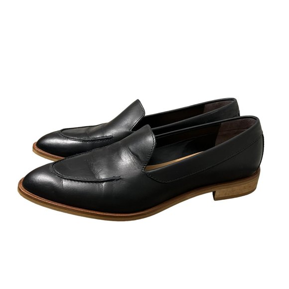 Everlane Shoes Everlane Black The Modern Loafer Slip On Shoes Made